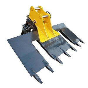 Railway sleeper grapple