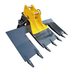 Railway sleeper grapple