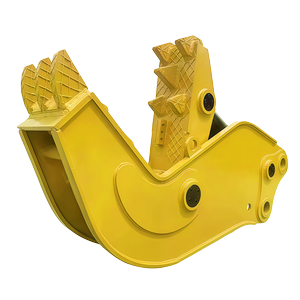 excavator mounted hydraulic concrete crusher for demolition