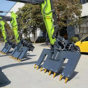 Railway sleeper grapple