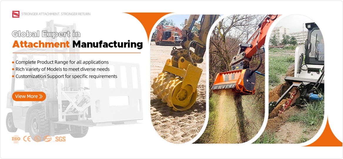 OEM for excavator and skid steer attachments